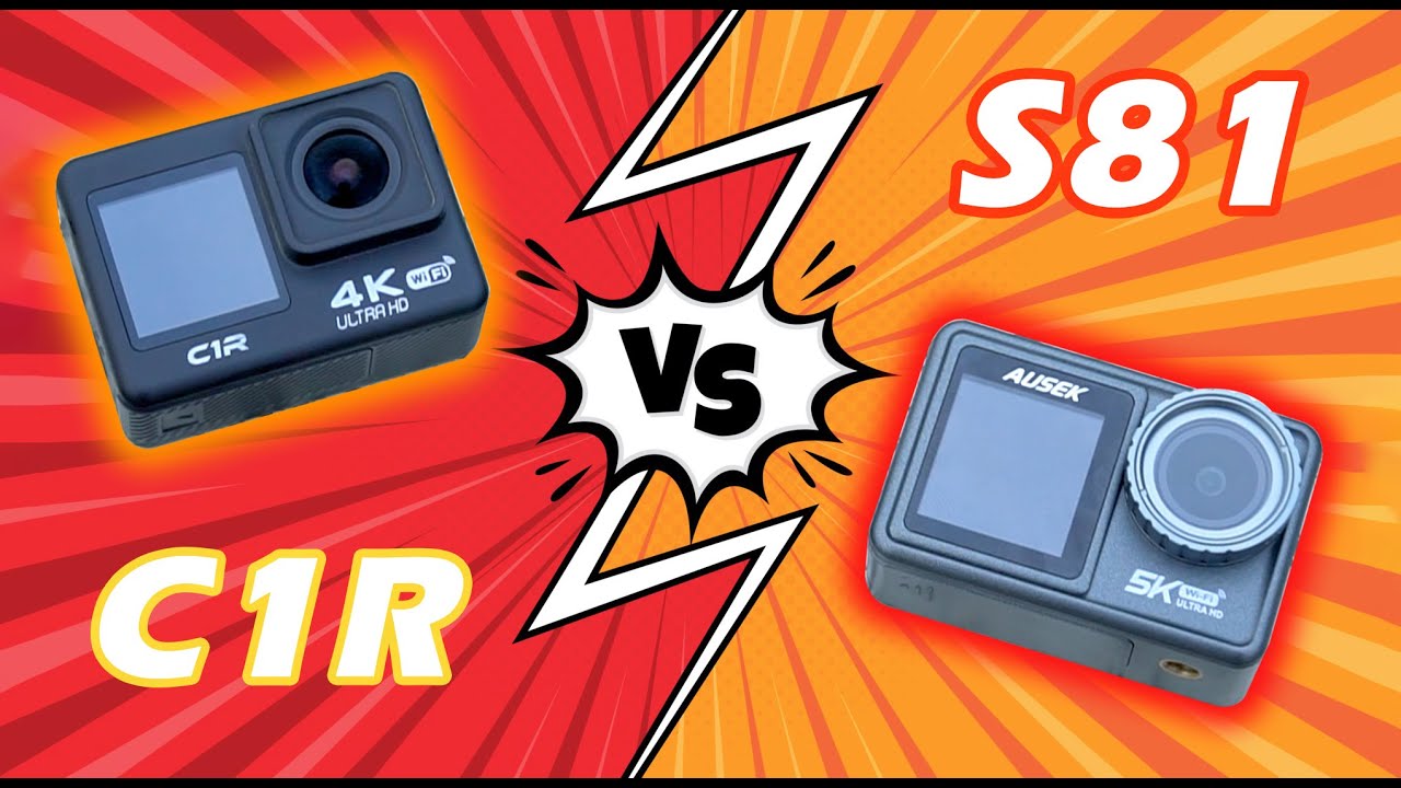 So S&aacute;nh Camera H&agrave;nh Tr&igrave;nh Gi&aacute; Rẻ S81 VS C1R | Camera Vlog 2 Triệu