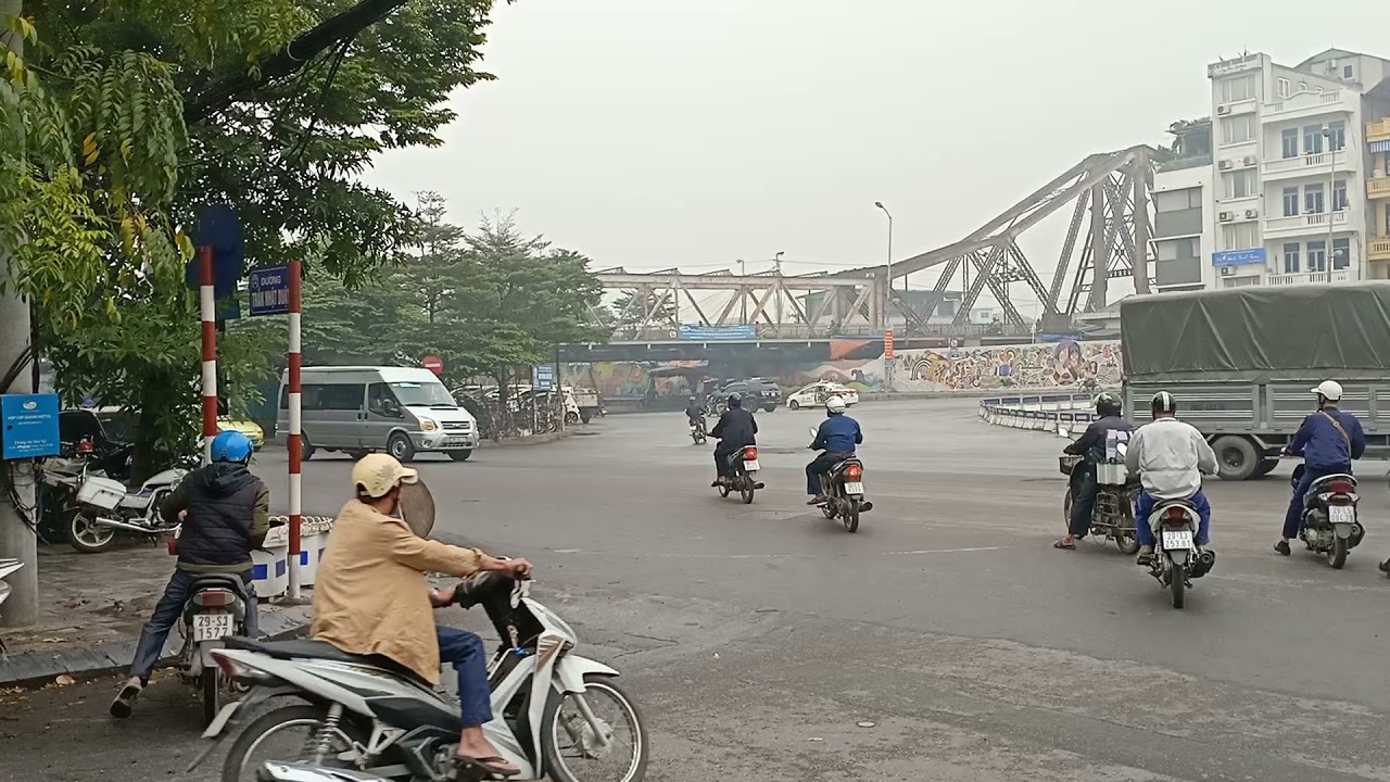 Hanoi traffic 2, Vietnam, 2019
