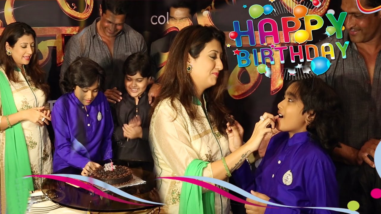Kartikey Malviya Celebrates His Birthday With Serial Shani Stars Juhi Parmar, Salil Ankola