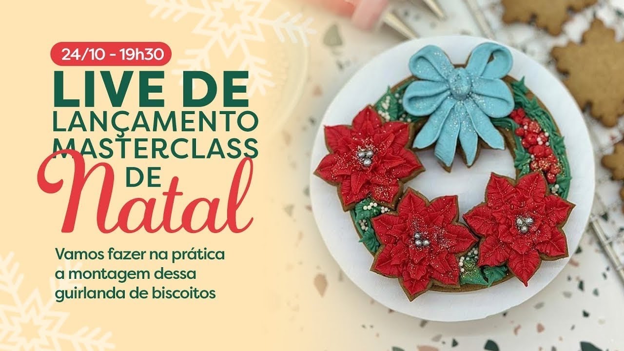 MASTERCLASS - ÁRVORE DE NATAL - 04/05  de novembro
