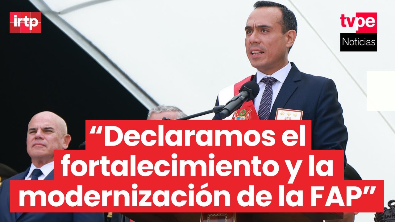 Presidente Jerí lidera ceremonia de clausura del año académico en la Escuela de Oficiales de la FAP