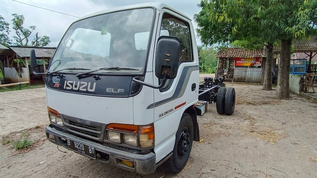 truk isuzu elf nkr 58 tahun 1995 full original