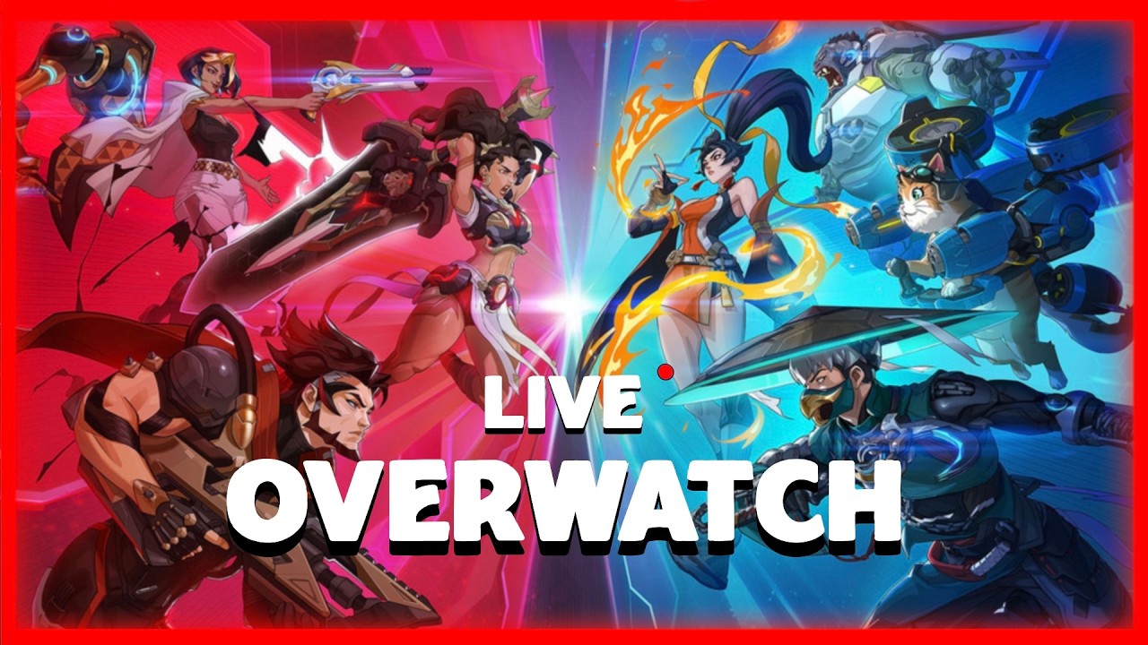 Overwatch ranked solo try hard all class road to platine avec Mika #6