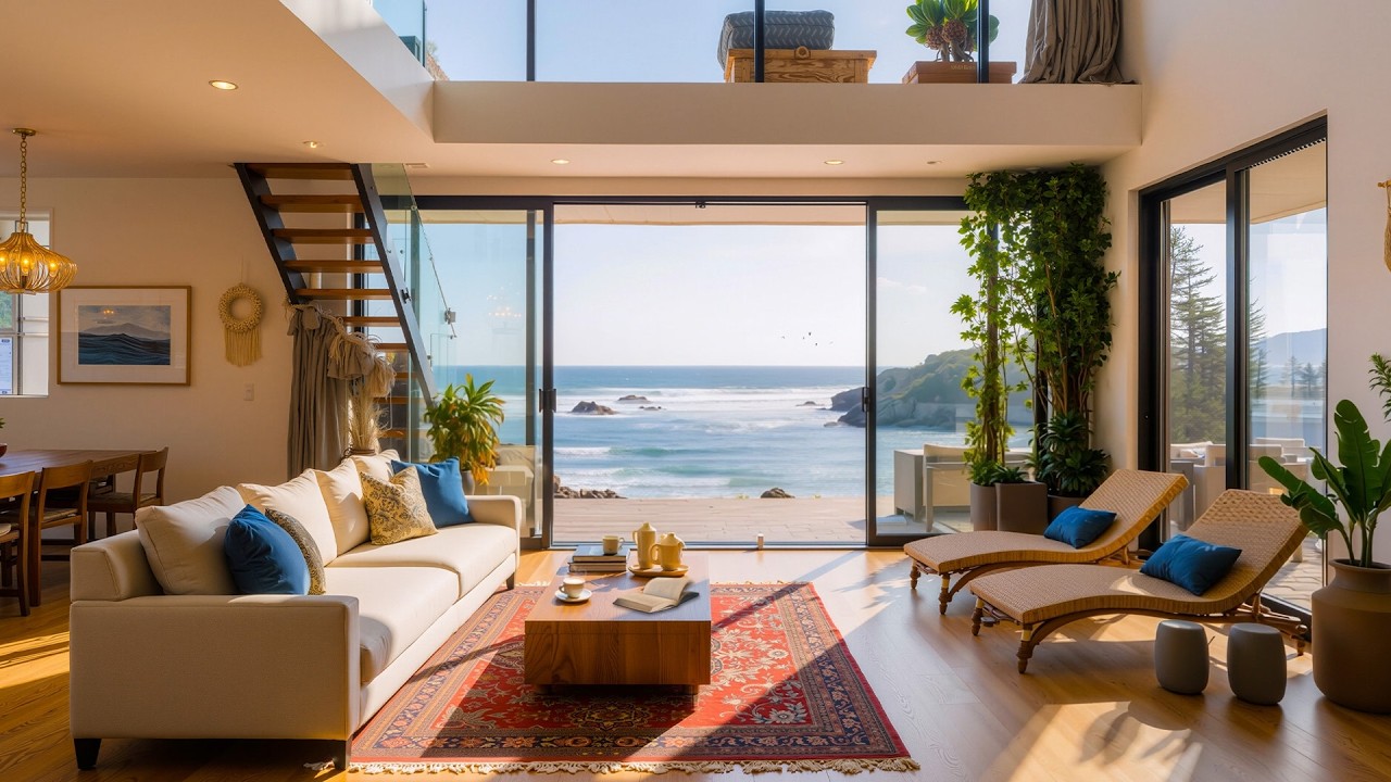 Amalfi Coast Sunrise ☕ Elegant Piano Music, Fresh Sea Air, and a Peaceful Morning Retreat