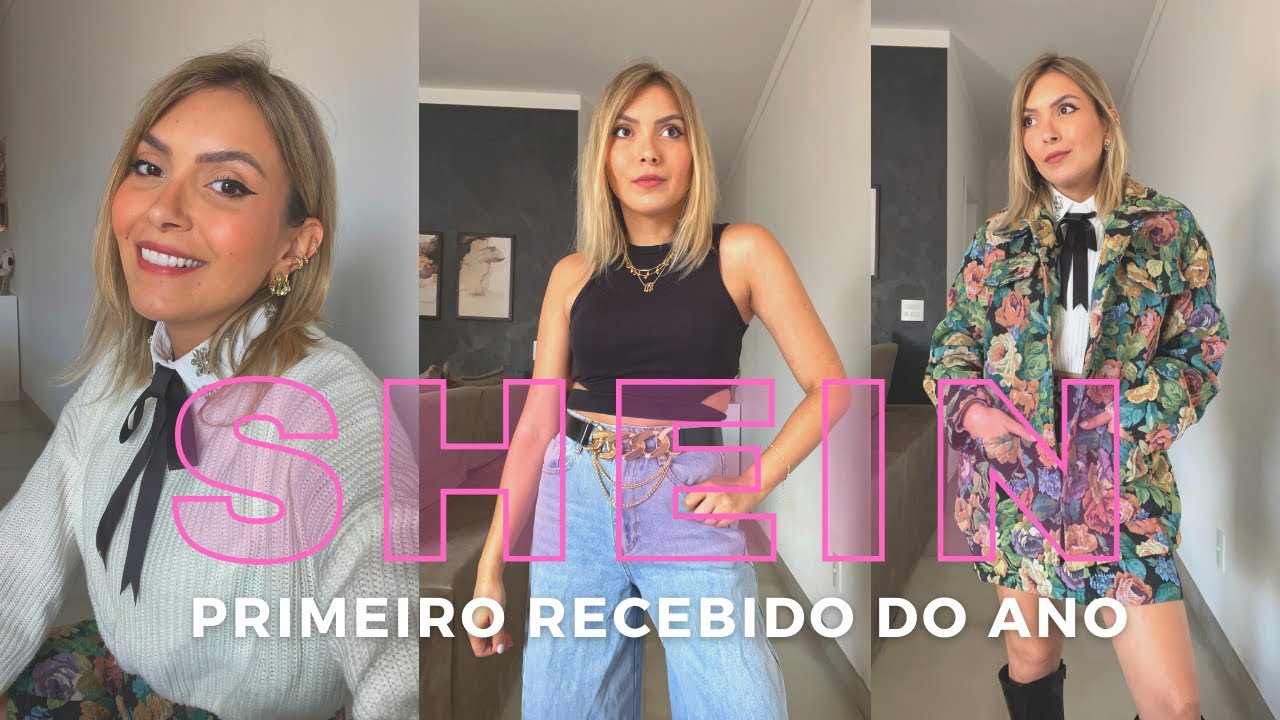 SHEIN HAUL - O PRIMEIRO DO ANO