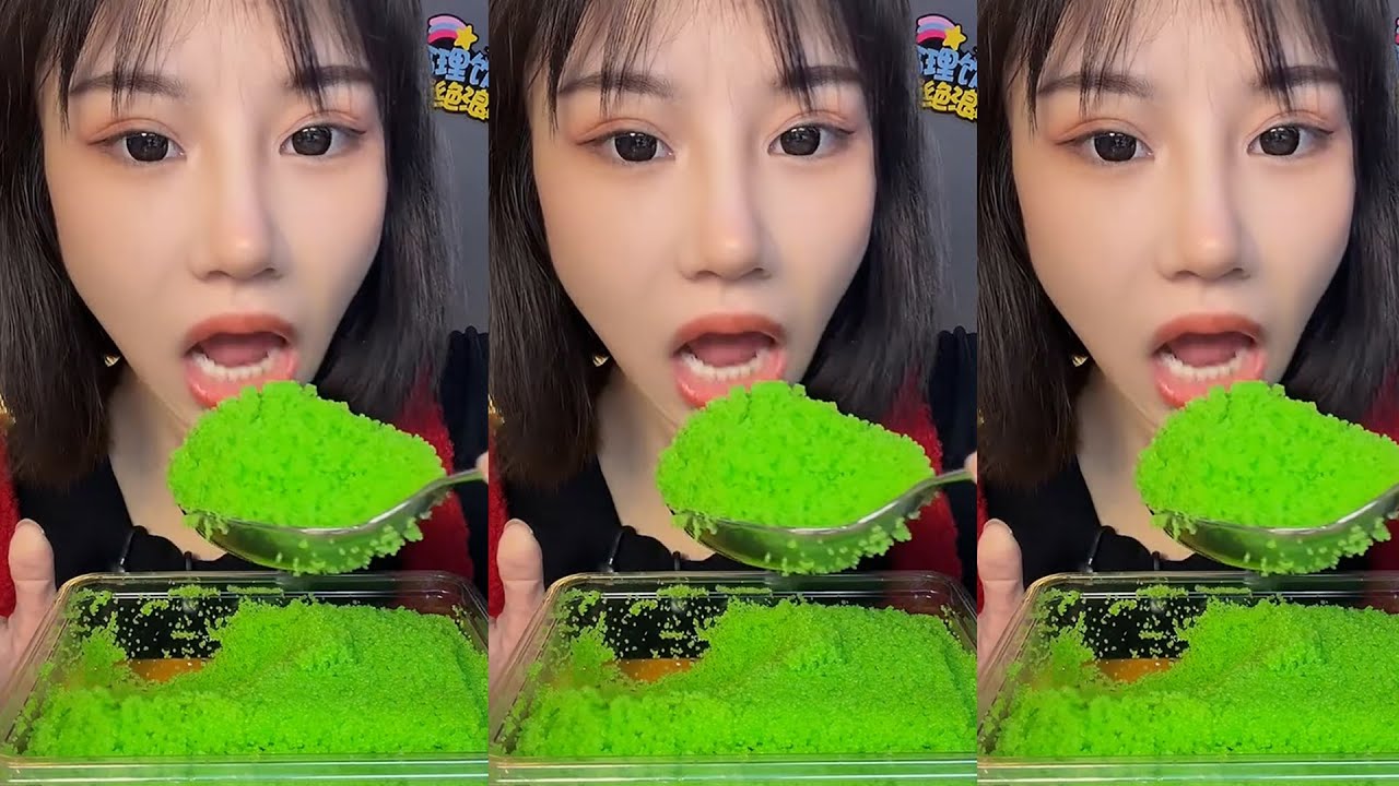 ASMR TOBIKO EGGS | FLYING FISH ROE | EXTREME EATING SOUND