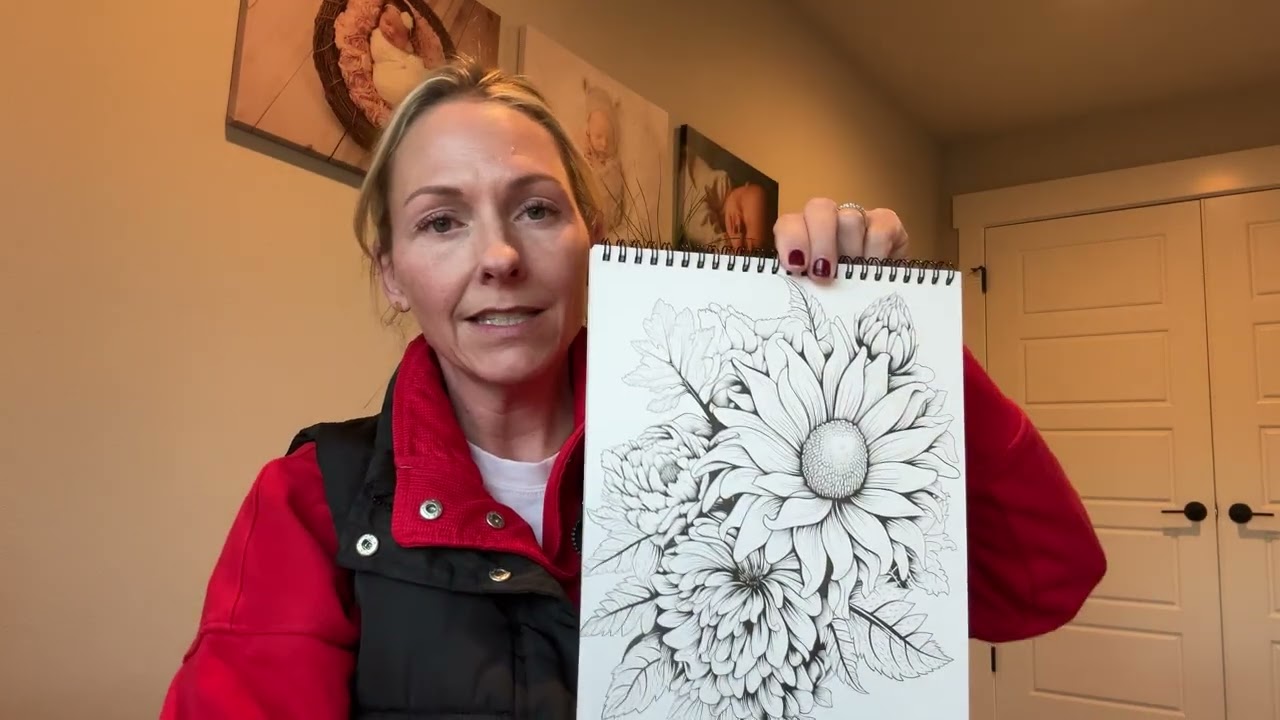 Stress relieving coloring book for adults