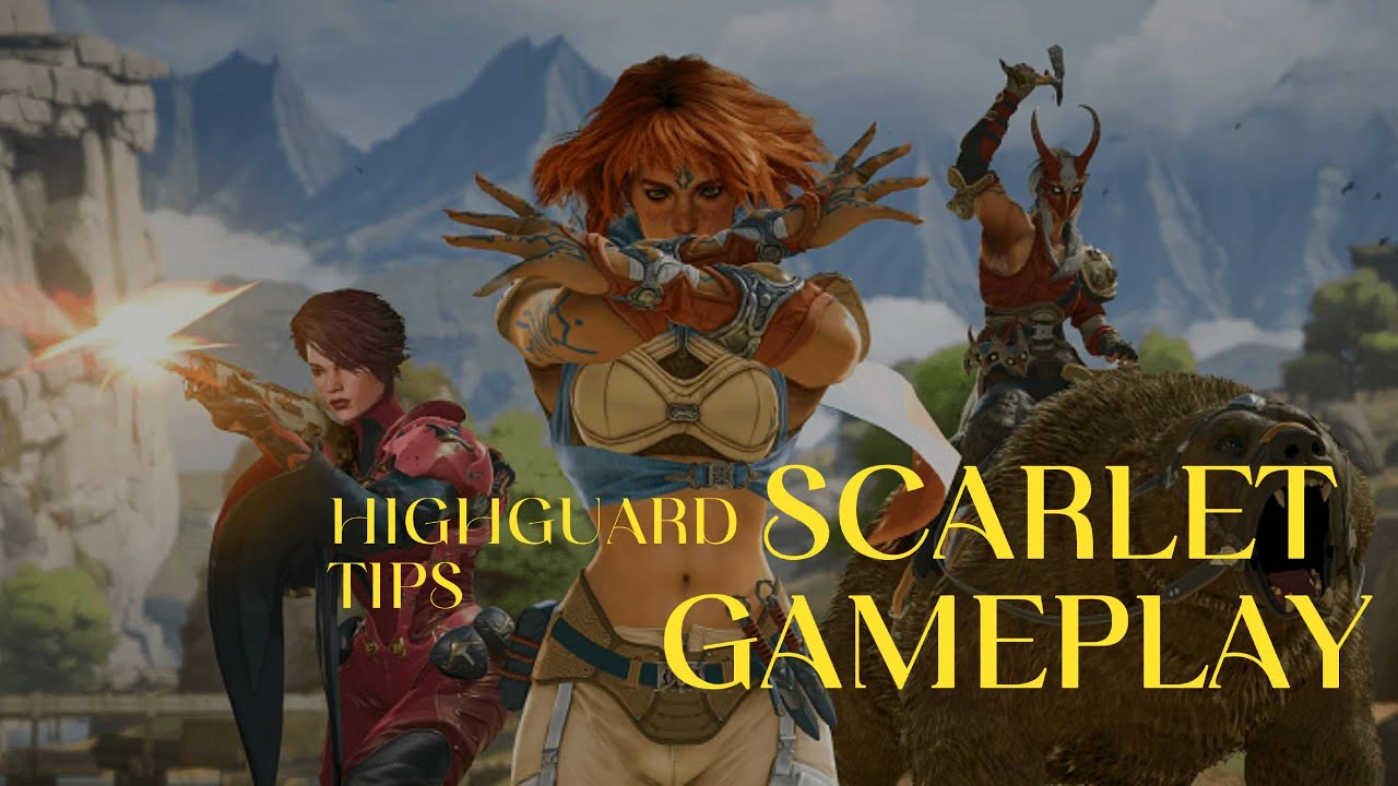 PLAYING AS SCARLET IN HIGHGUARD WHILE PROVIDING TIPS | HIGHGUARD NO COMMENTARY GAMEPLAY (PS5)