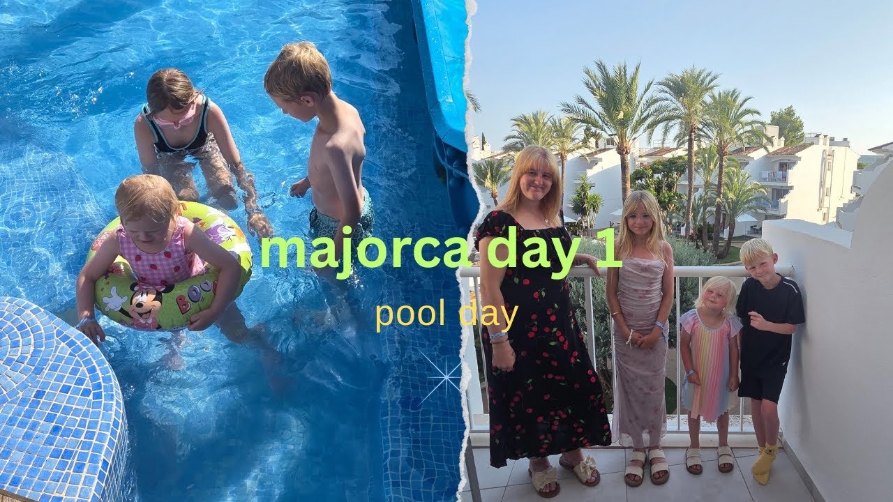 Majorca day 1, 10th august 2025