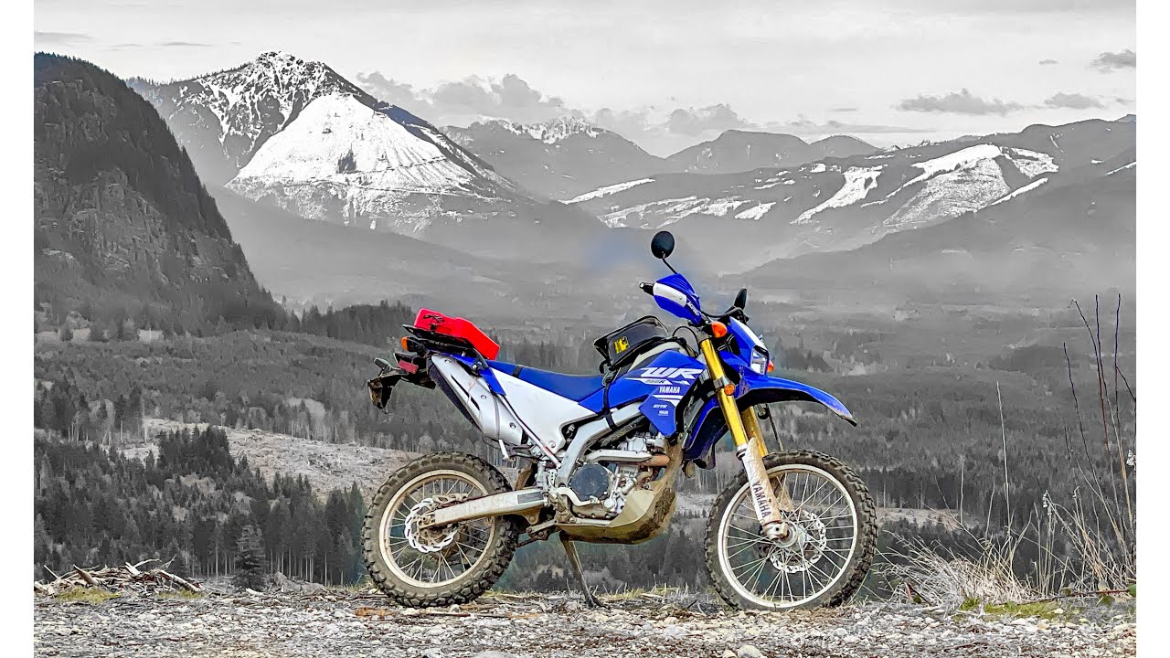 Yamaha WR250R Cinematic Drone Footage