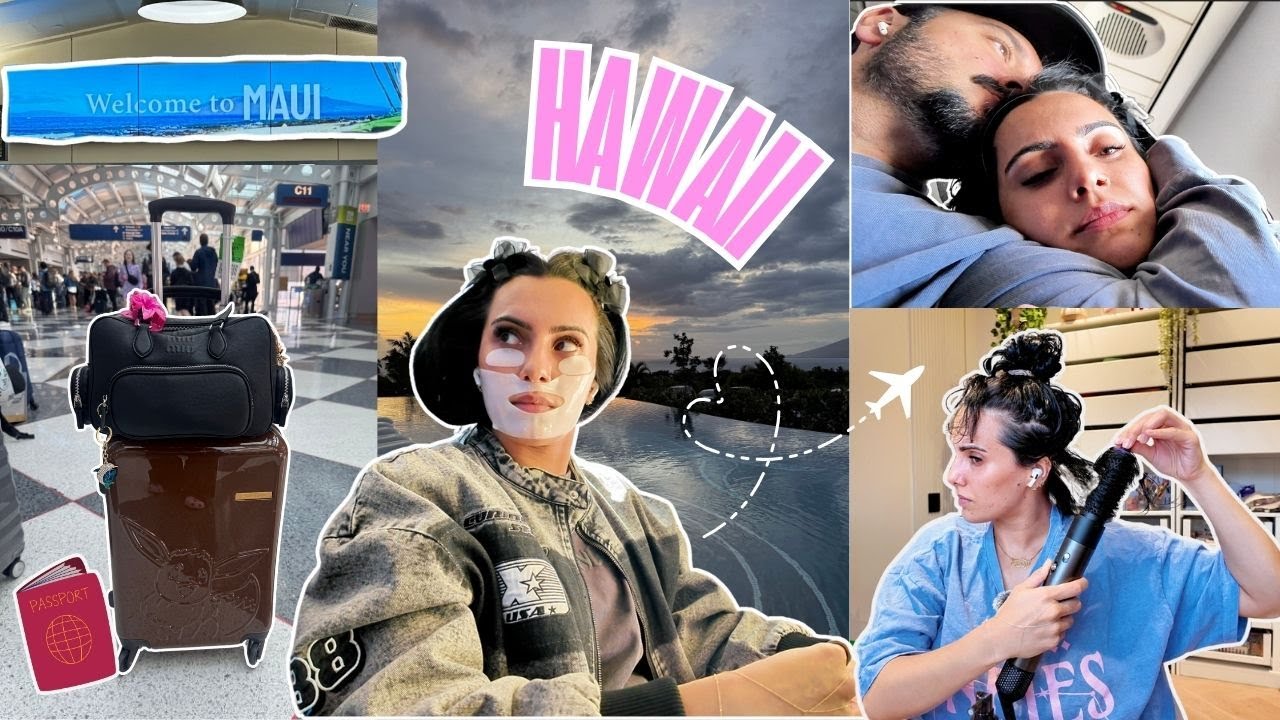 A Joint Birthday Trip With My Husband, Airplane Skin Care & My Go To Airport Hair