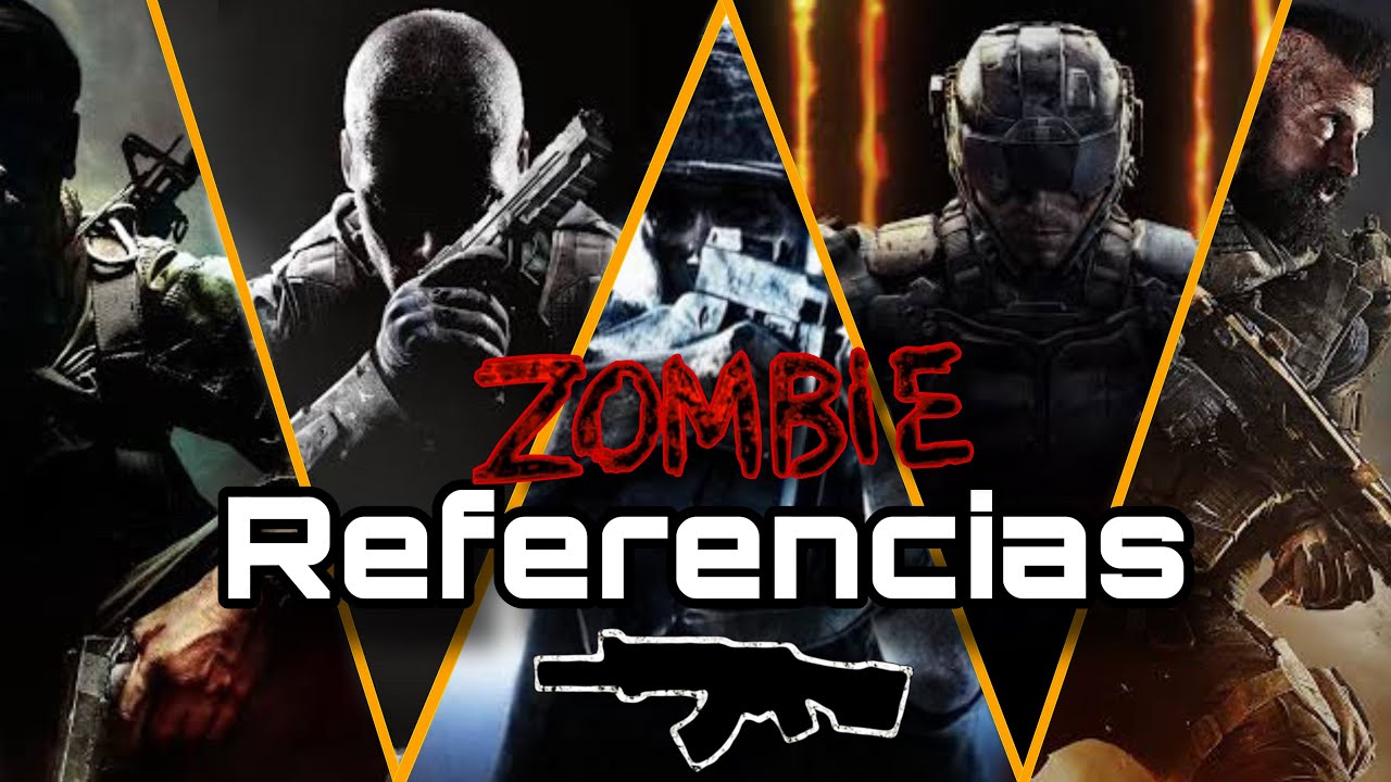 ZOMBIE REFERENCIAS EN LAS ARMAS| COD WaW-BO4| Cosac