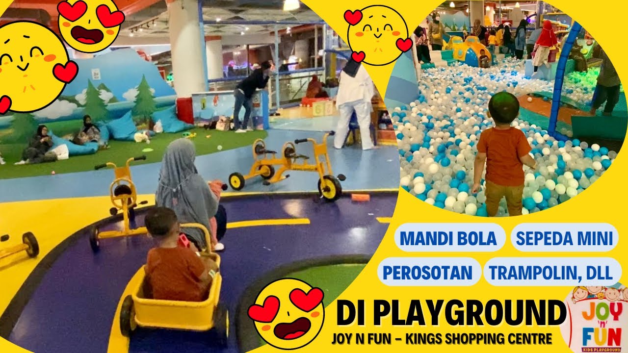 Explore Joy n fun kings bandung, playground anak di bandung