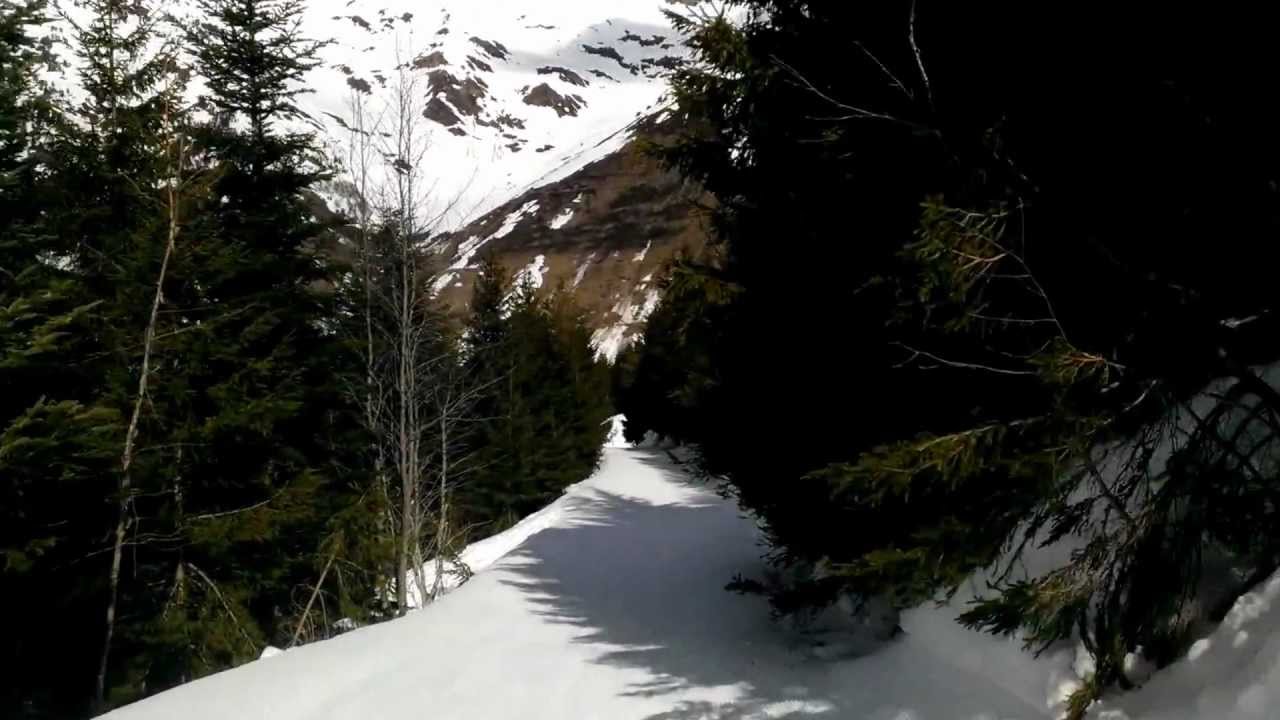 De la laquette au Lienz par la piste verte - Barèges La Mongie