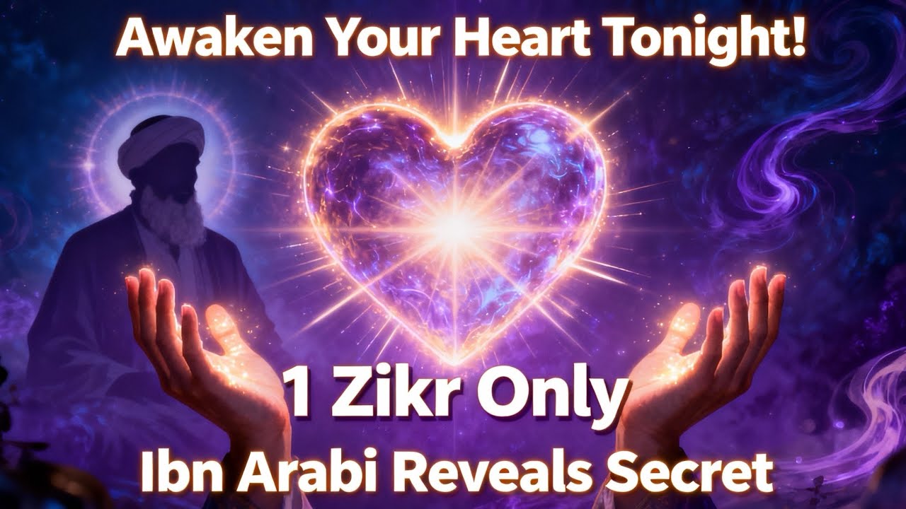 If You Say This One Zikr Tonight, Your Heart Will Awaken | Ibn Arabi
