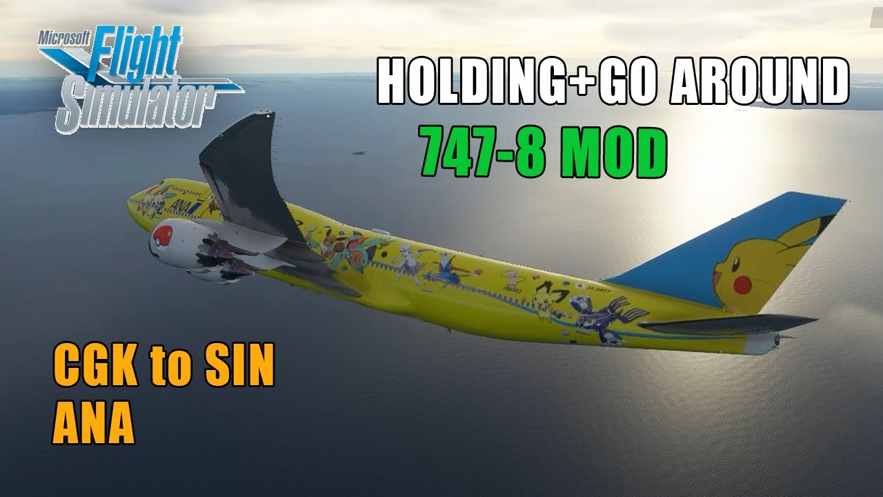 IFR Jakarta (CGK) to Singapore (SIN) - Microsoft Flight Simulator 2020 Indonesia