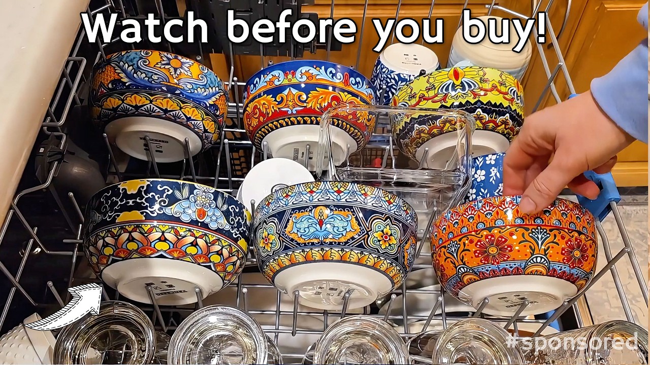 Vancasso Bohemian 18 Piece Ceramic Dinnerware Set, Series KRVI, Demo and Review