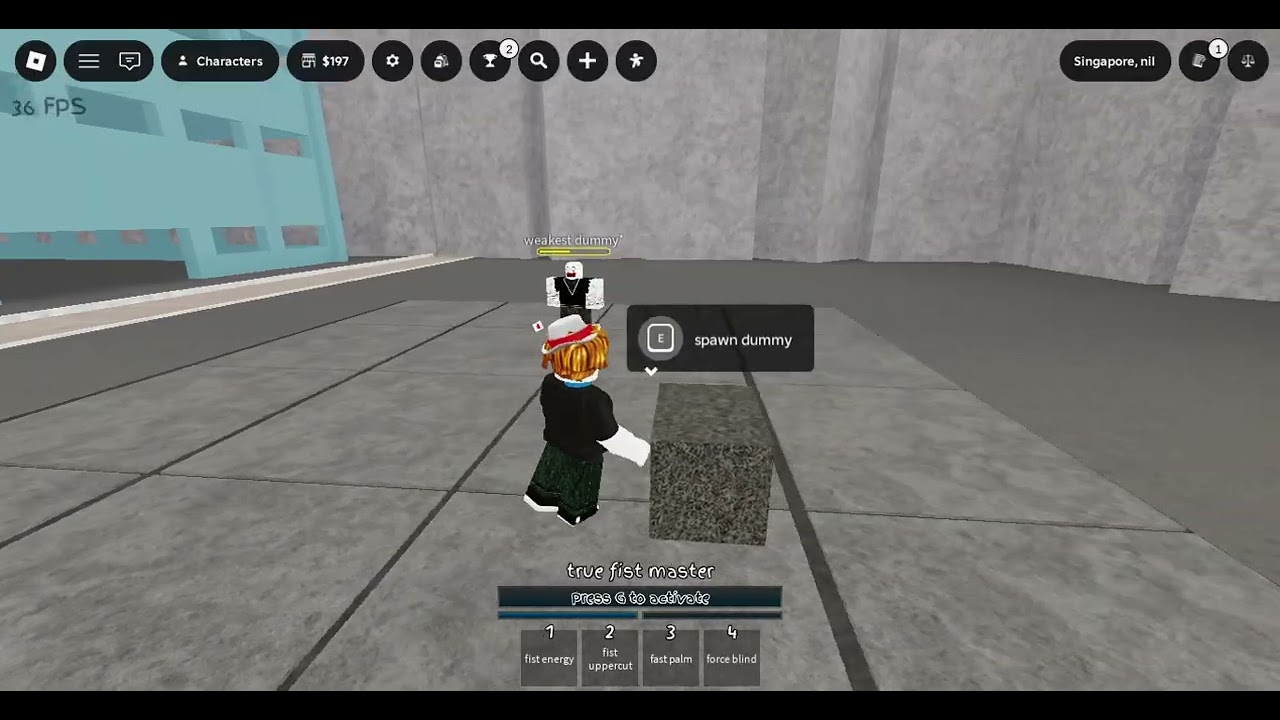 [energy fist true master ] custom moveset | jjs