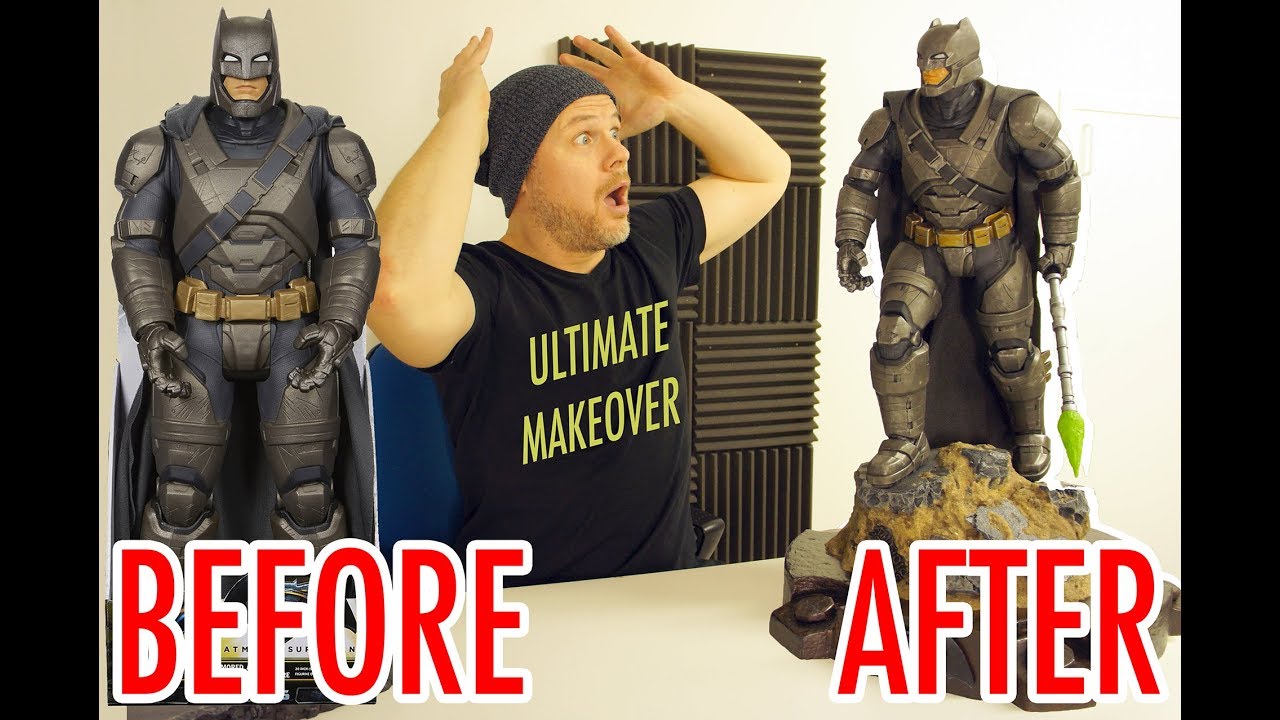 Transform Your Jakks Pacific Batman Mech Suit Figure with LED | Makeover Tutorial