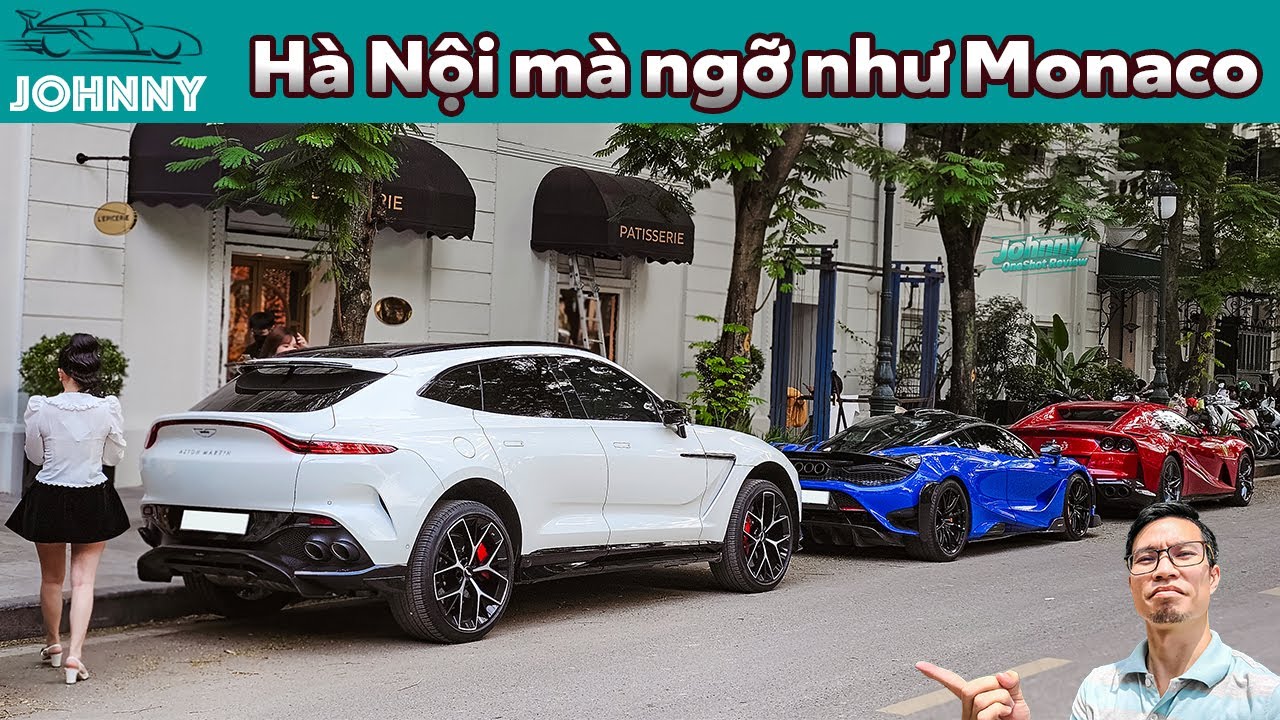 Ханой, «святилище суперкаров», напоминает Монако, где Ferrari 812 GTS соседствует с McLaren 765 LT.