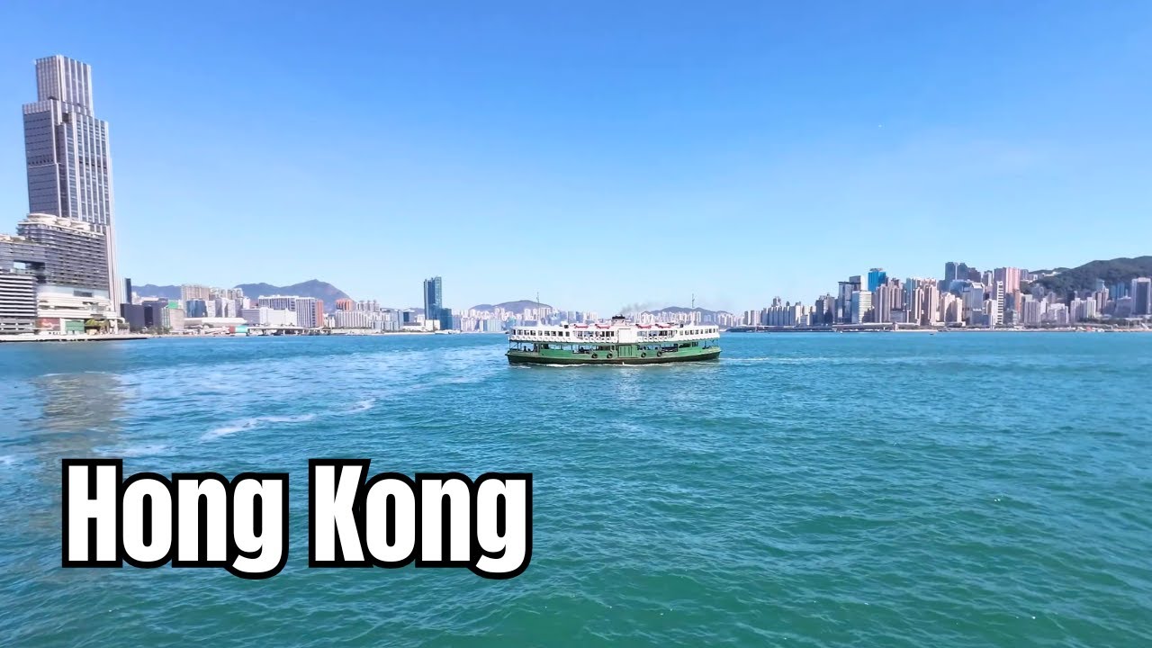 Hong Kong Star ferry Tim Sha Tsui to Wan Chai