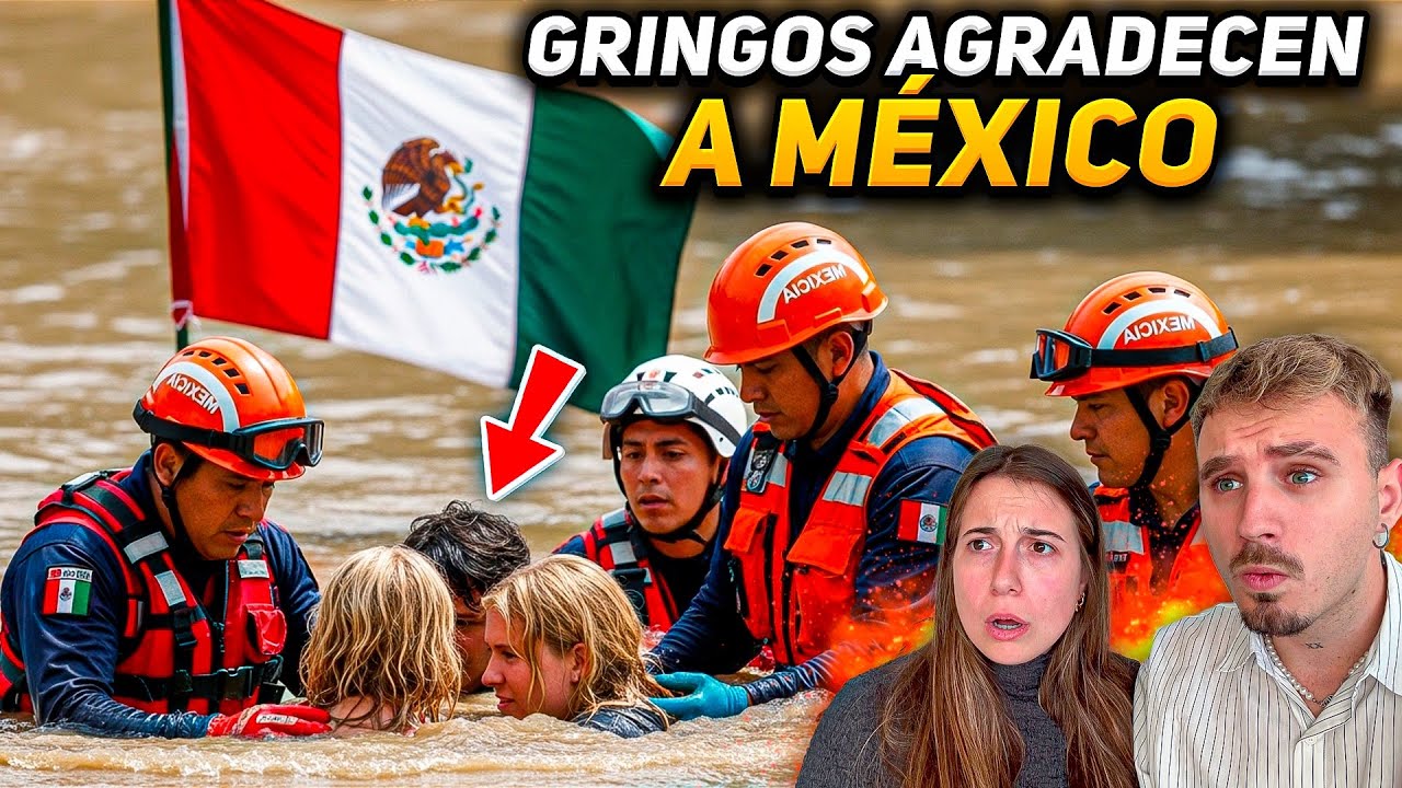 GRINGOS dan GRACIAS a MÉXICO por la AYUDA a TEXAS 😭🇲🇽 **no podríamos sin los mexicanos**
