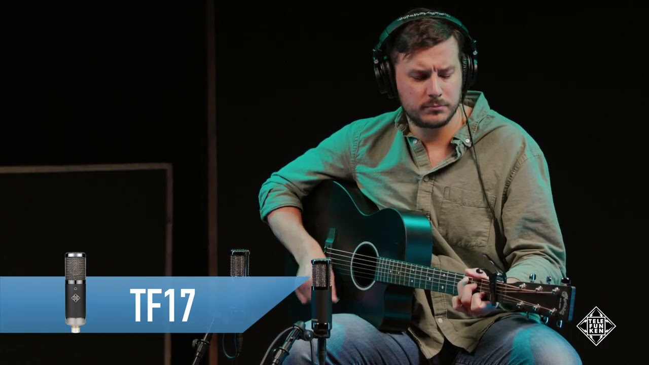 TELEFUNKEN TF17 Microphone Demo Acoustic Guitars - Jeffrey John Band 