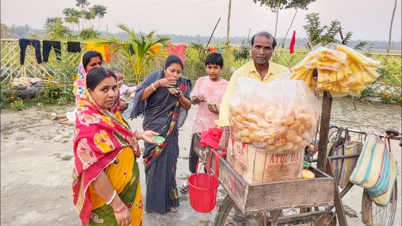 আজ বাড়িতেই ফুচকা দোকান এলো সবাই জমিয়ে ফুচকা খেলাম