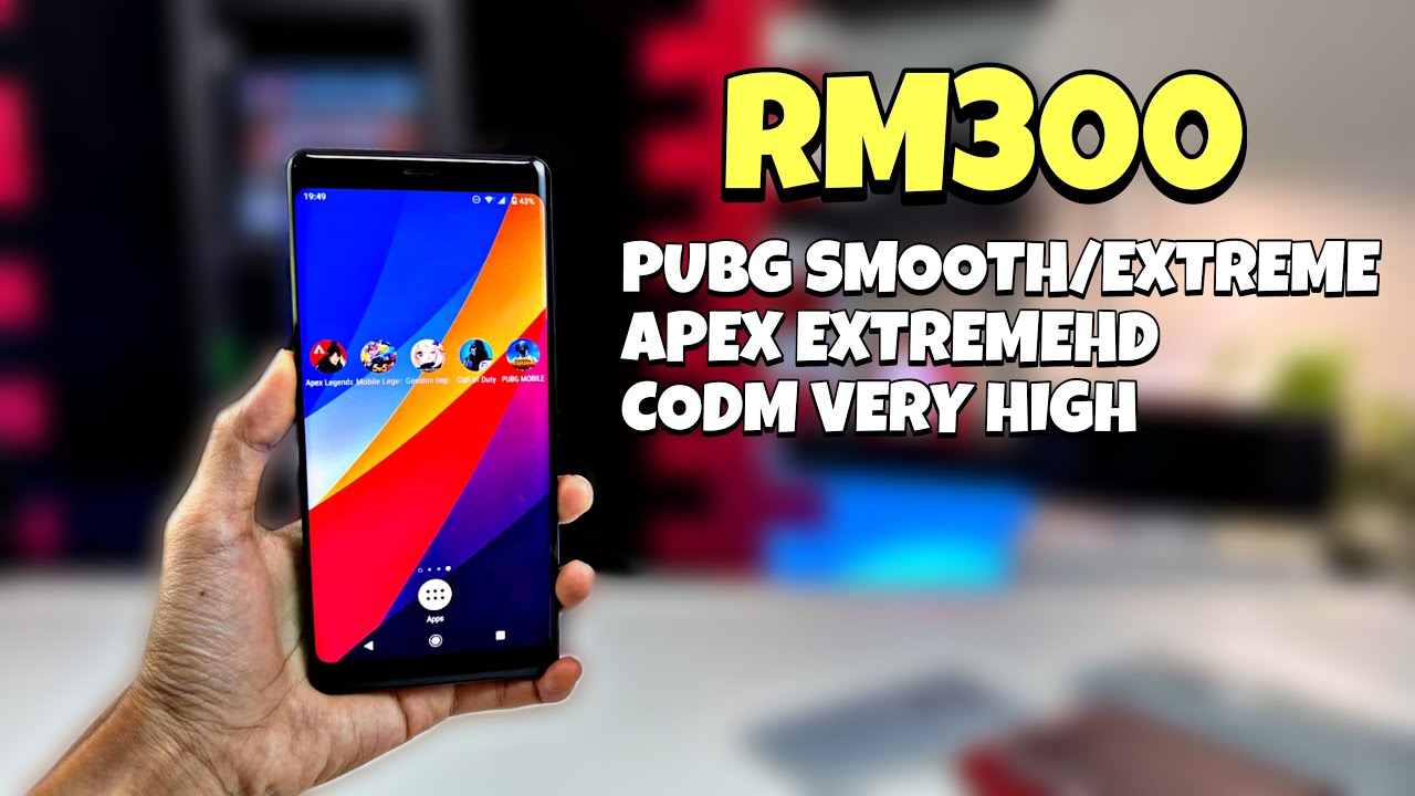 Phone Murah Sedap Gaming Bajet RM300 Support Grafik Rata Kanan!