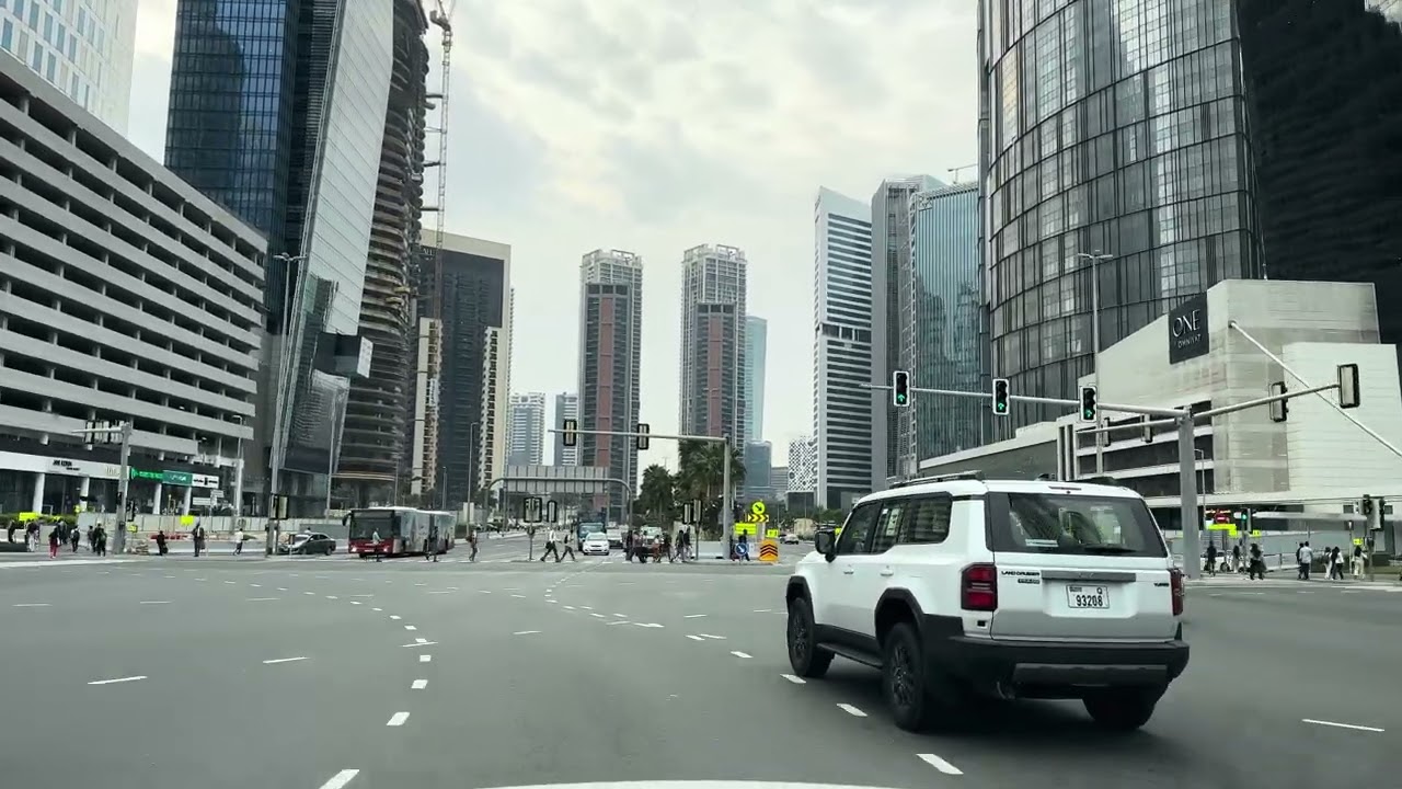 Jumeirah 3 to One Central Offices 1 🇦🇪 | Dubai City Drive | 4K 60FPS 10 March 2026