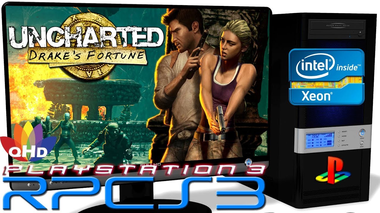 RPCS3 0.0.10 [PS3 Emulator] - Uncharted: Drake's Fortune [QHD-Gameplay] E5-1650v2 #11