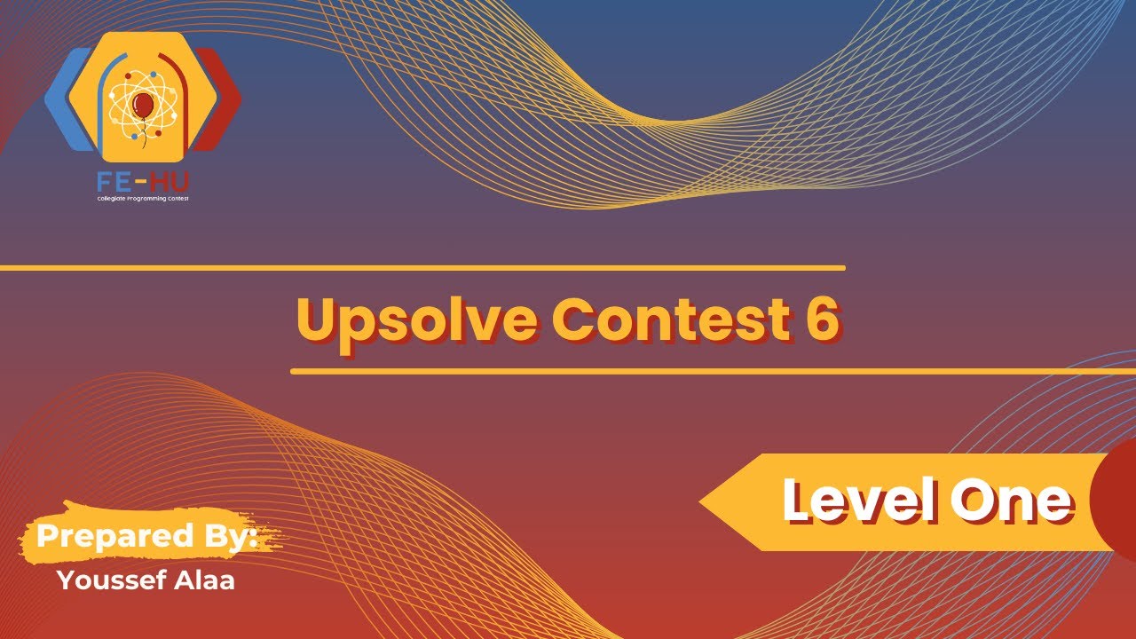 Level 1 2026 - Upsolve Contest 6 | Bitmask