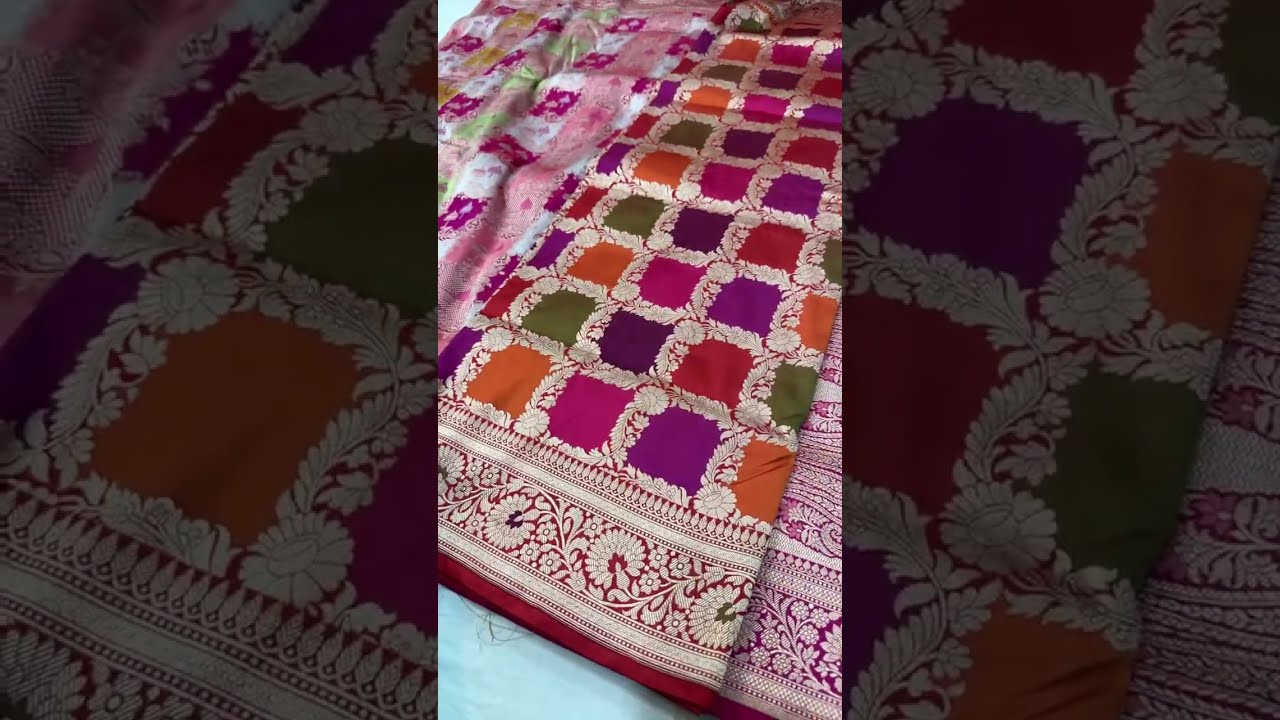 Banarasi premium luxury 😍rangkaat 🥻sarees collection✅ #saree #shortvideo #reels #viral #fashion 