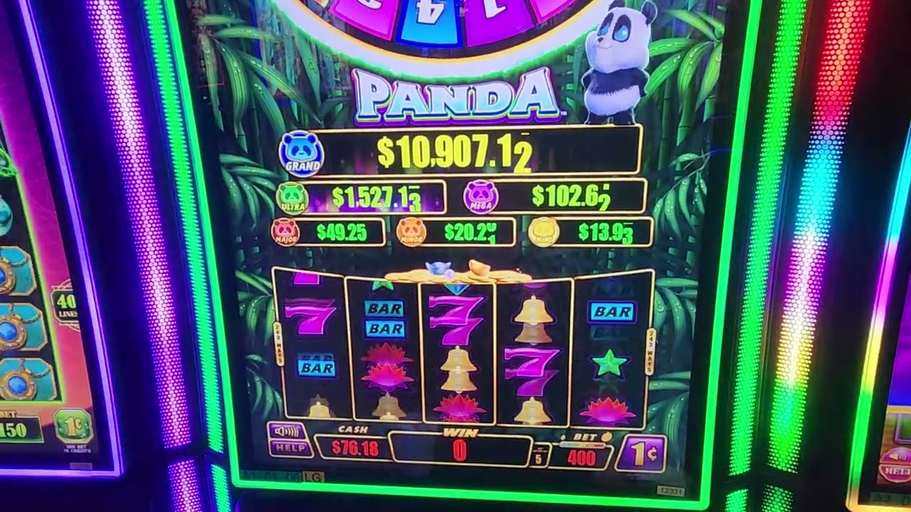 MAX bet challenge! Taking on Wicked Wheel PANDA!! Great bonus HIT$!!!