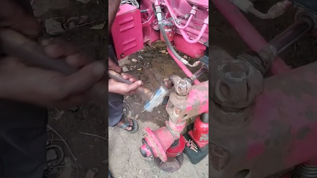 🚜🛠️ Mahendra tractor steering Arm & spindle play problem 🚜🛠️ #swaraj #sonalika #kubota #rx_manju_76