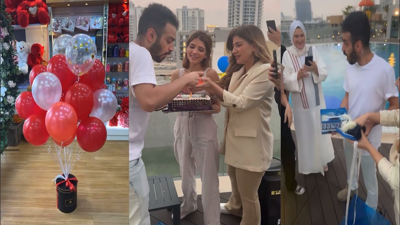 سنابات نارين بيوتي | حفله يوم ميلاد شيرو 🥳هديه نارين وشهد 😍🔥