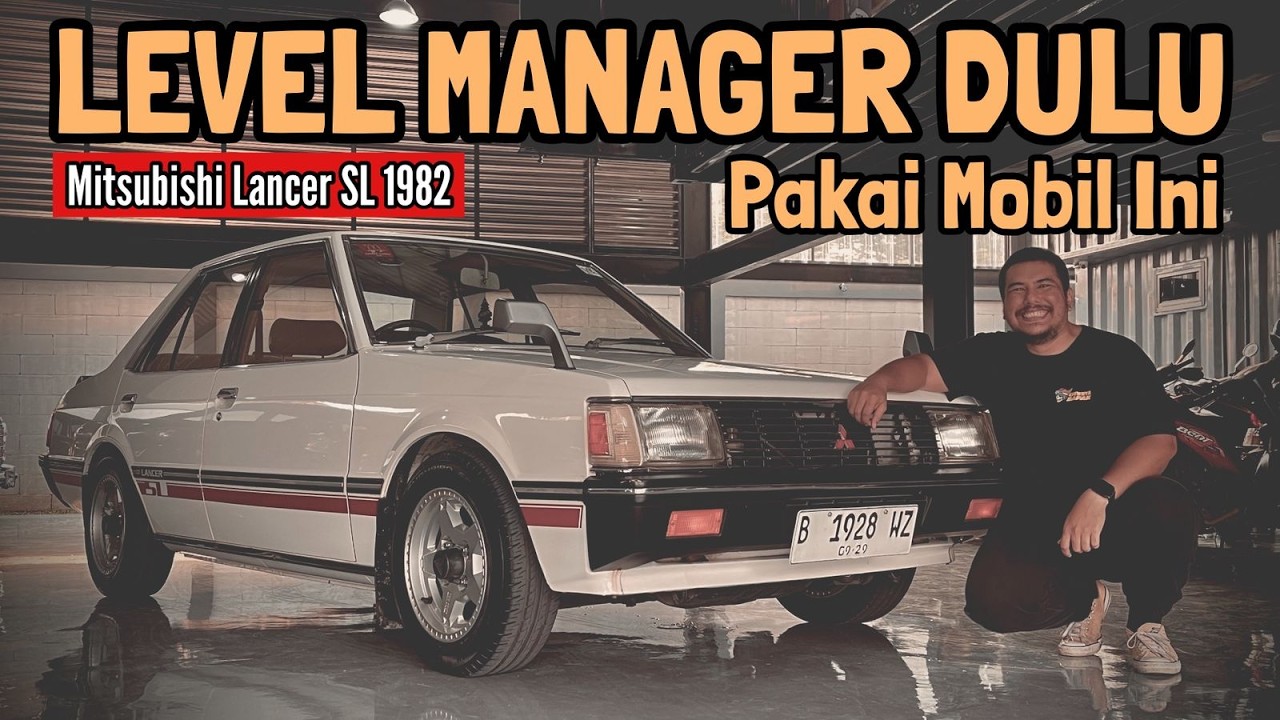 MITSUBISHI LANCER SL 1982 | Sudah Mulai Jarang Terlihat di Jalanan