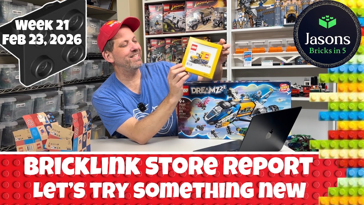 Давайте попробуем что-нибудь новое | 21-я неделя продаж на Bricklink