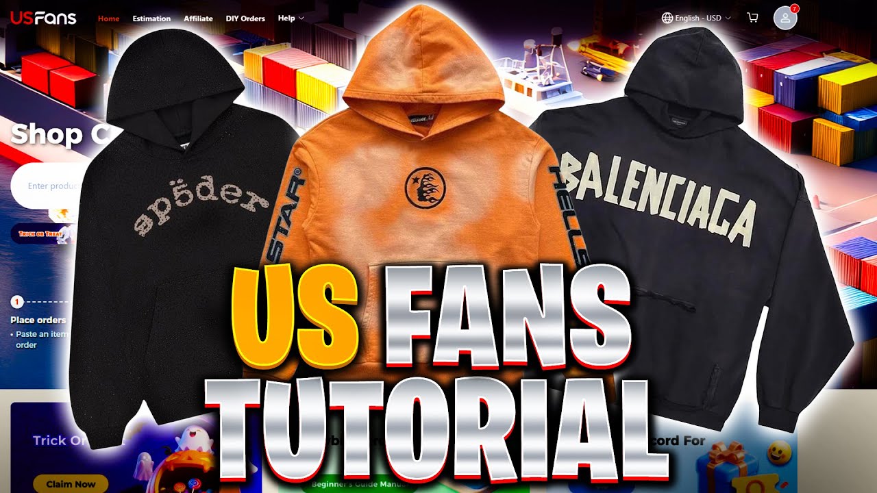 HOW TO ORDER ITEMS ON USFANS! (Full Step-By-Step Guide)