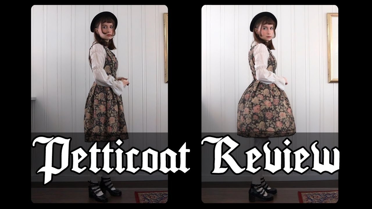 EGL Petticoat Review ⚜ MeLikesTea Rose Voile Petticoat #lolitafashion