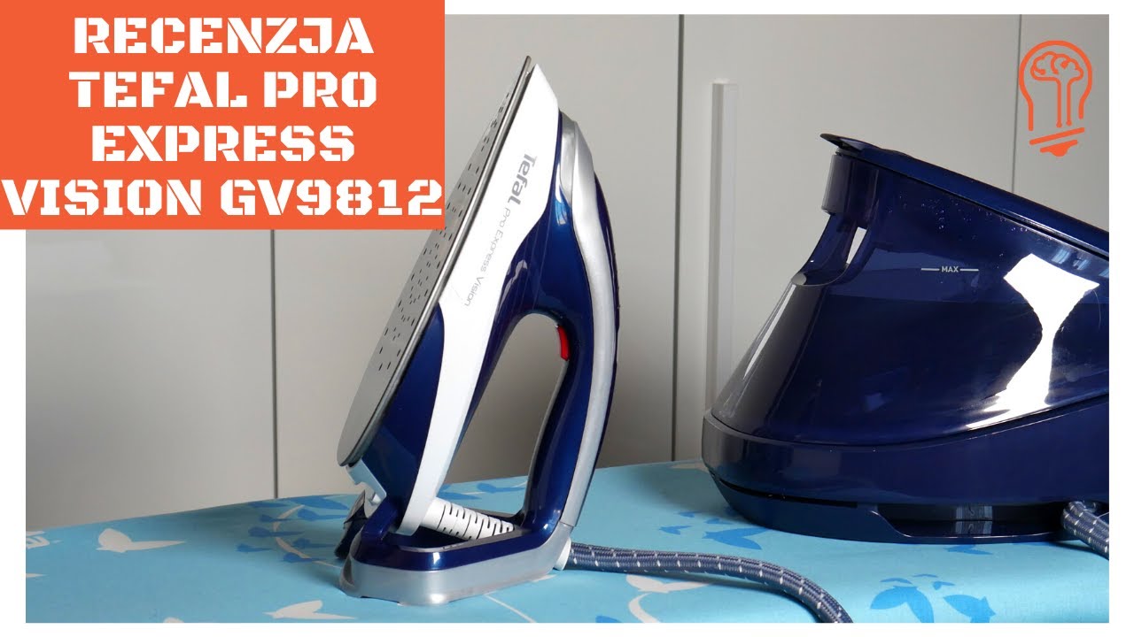 Recenzja generatora pary Tefal Pro Express Vision GV9812 😊👕 Spos&oacute;b na łatwiejsze prasowanie? 🤓