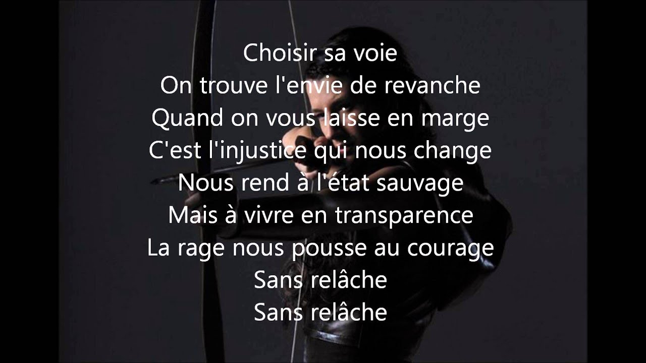 Robin des Bois -La flèche ou la Cible - Paroles