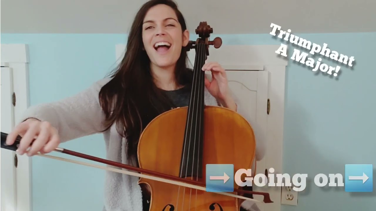 "La Cinquantaine" -G. Marie; solo cello practice video