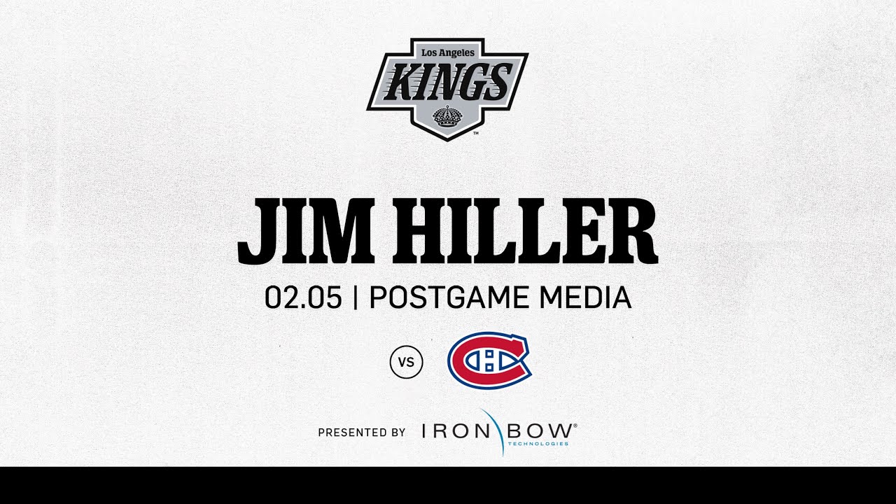 Head Coach Jim Hiller | 02.05 LA Kings beat the Montr&eacute;al Canadiens
