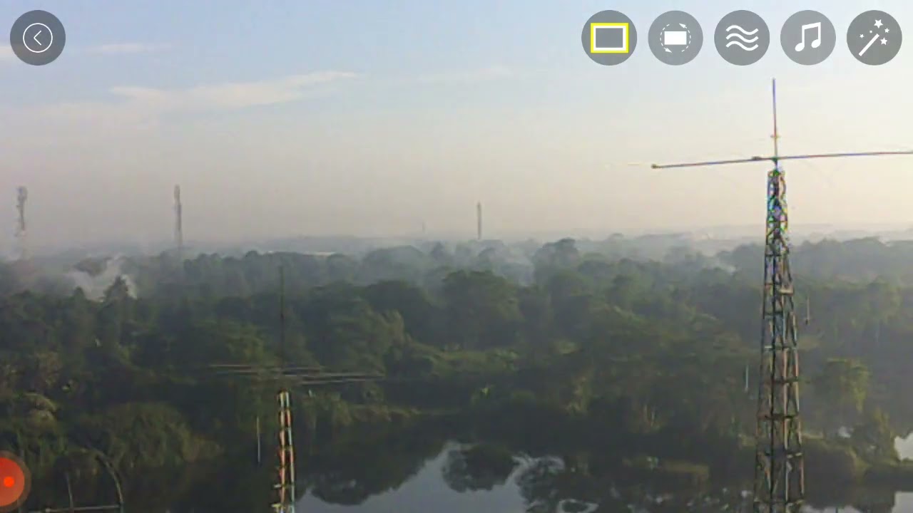 hasil kamera drone s5s