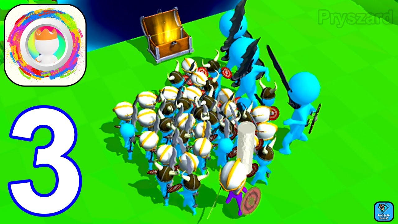 Clash Commander: My Mini Army - Gameplay Walkthrough Part 3 Level 6 Max Army Commander (iOS,Android)