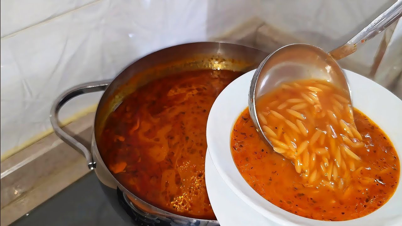 👌 Arpa şehriye çorbasını böyle deneyin 👌Günlerce beklese dahi lapalaşmaz hamurlaşmaz 