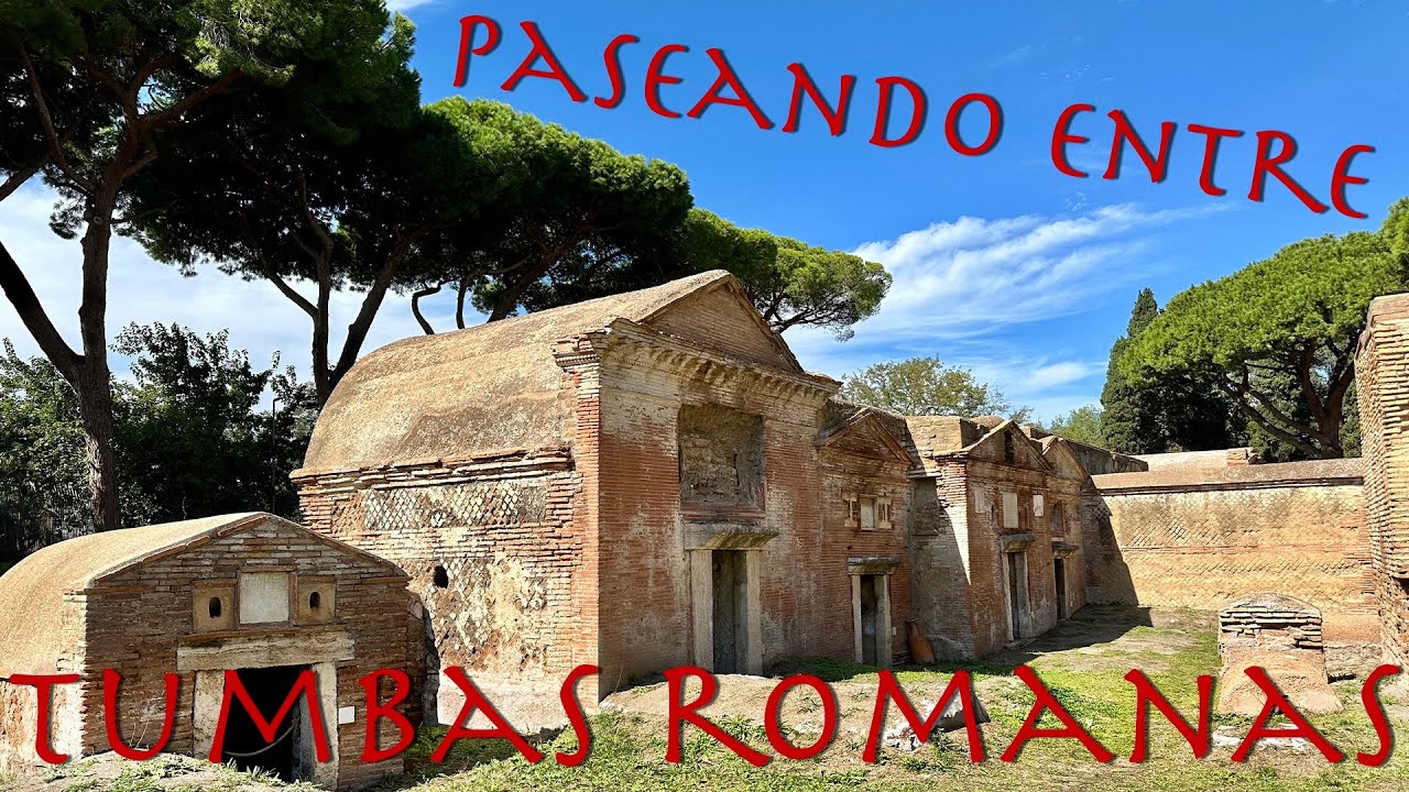 ¿CÓMO ERAN LAS TUMBAS EN LA ANTIGUA ROMA? | La necrópolis de Isola Sacra
