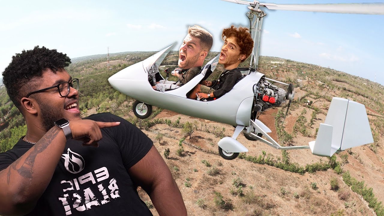 VOLAMOS en un HELICÓPTERO sin TECHO | FixFive, CamiloGames y Nacho Serrato