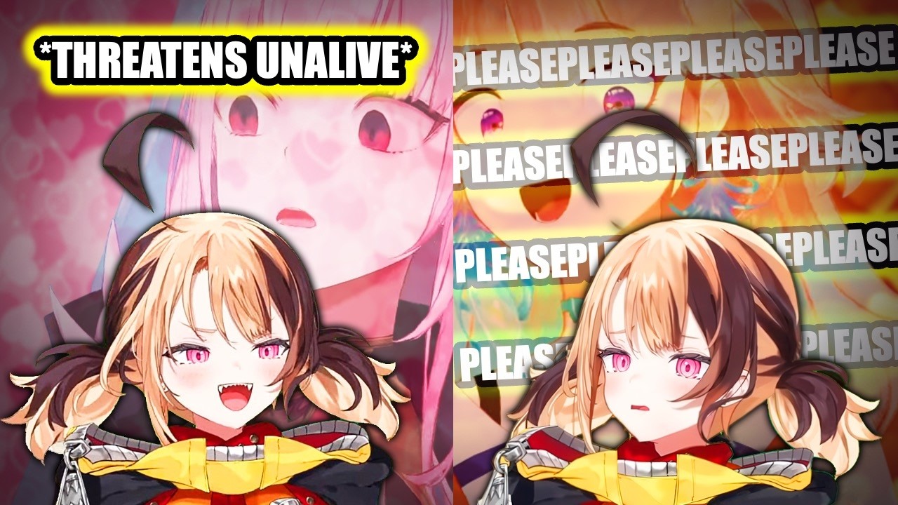 Gigi tried 𝑻𝑾𝑶-𝑻𝑰𝑴𝑰𝑵𝑮 on the same Valentine's stream and...